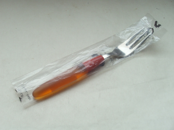 WMF - Fun (orange ) - Cromargan - Kuchengabeln